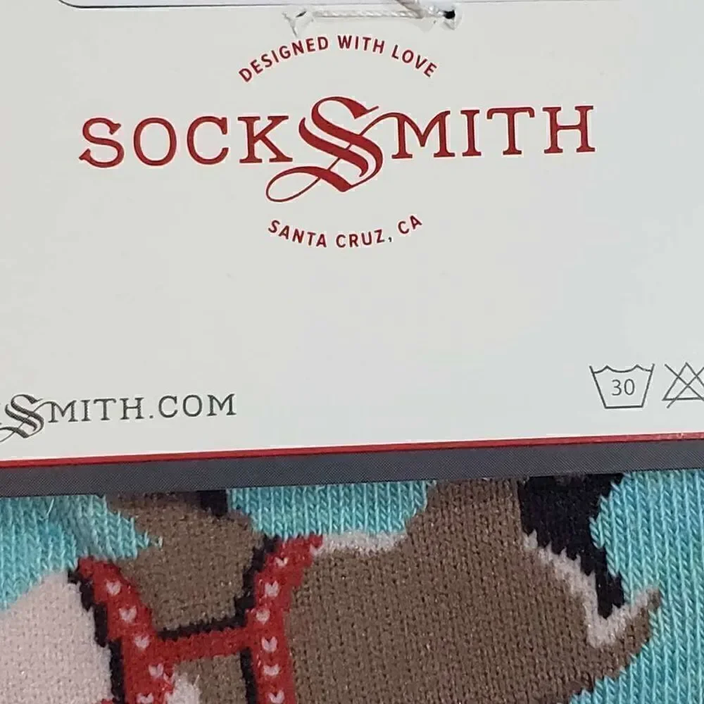 Socksmith nwt reindeer